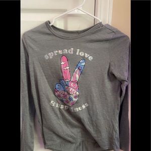 Gray long sleeve Harley